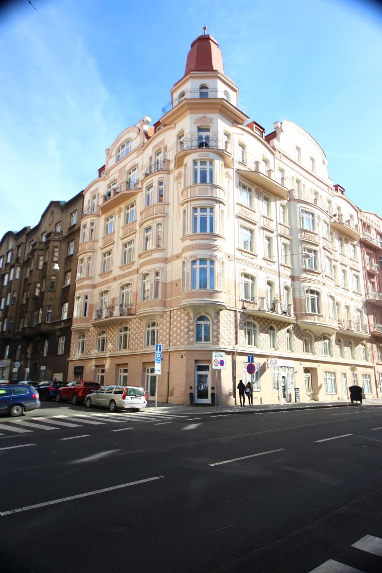 Quiet Apartment In The City Center With Own Terrace Prag Exterior foto