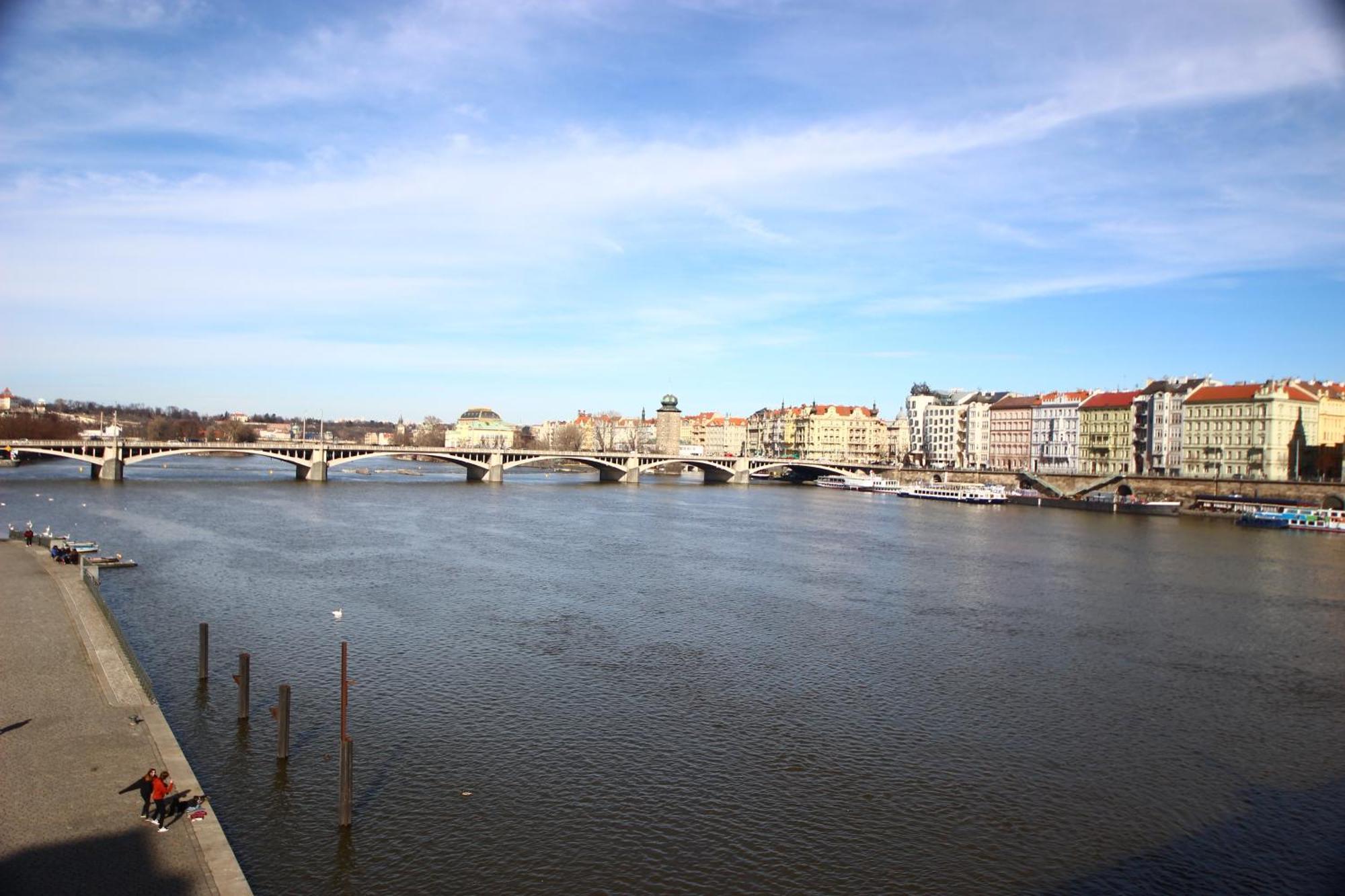 Quiet Apartment In The City Center With Own Terrace Prag Exterior foto