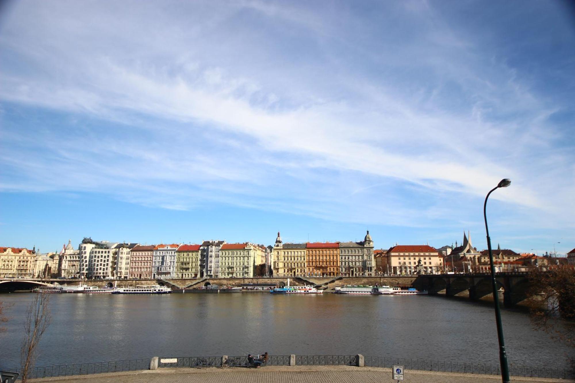 Quiet Apartment In The City Center With Own Terrace Prag Exterior foto