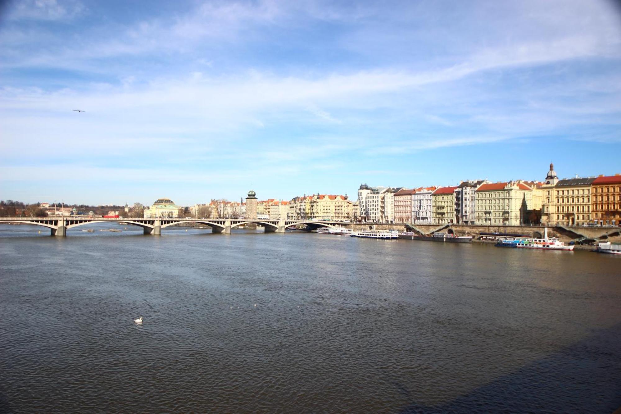 Quiet Apartment In The City Center With Own Terrace Prag Exterior foto