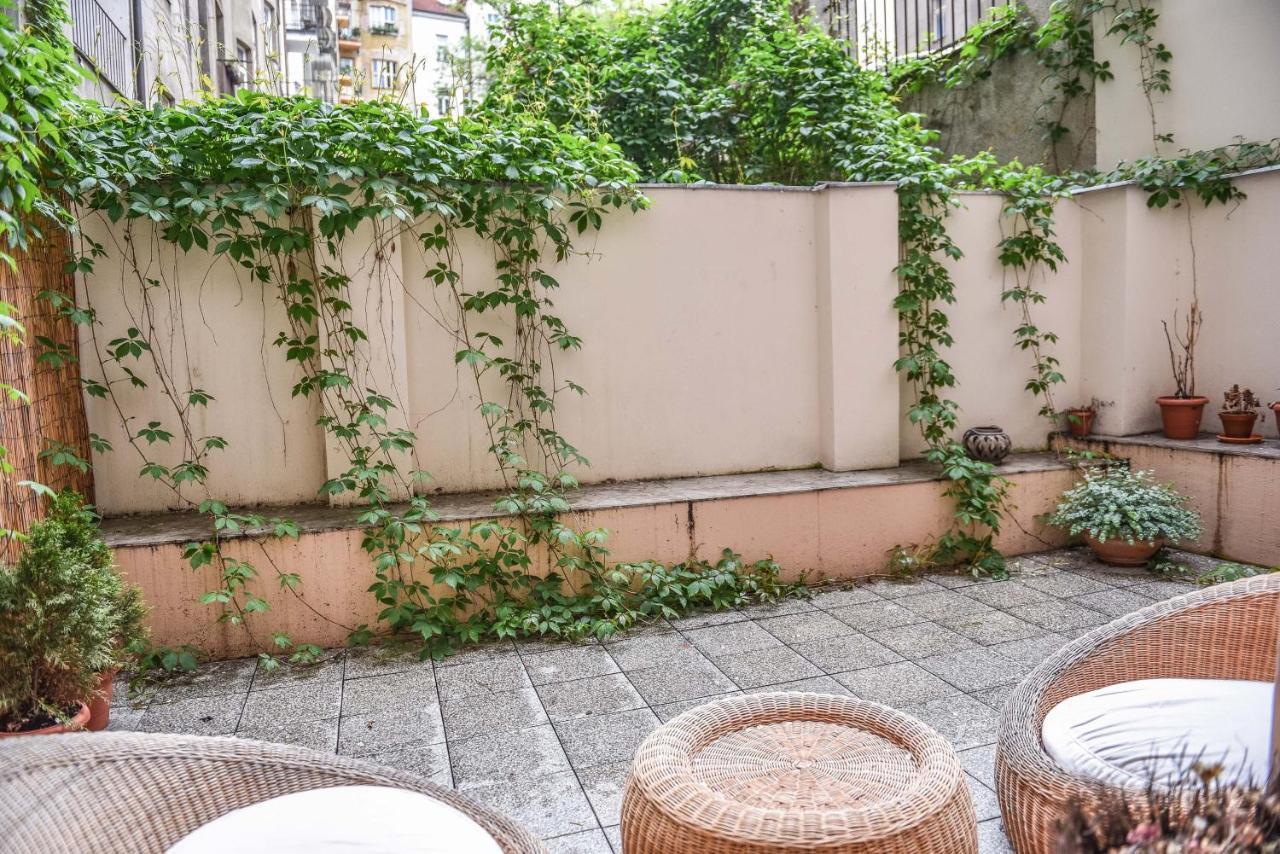Quiet Apartment In The City Center With Own Terrace Prag Exterior foto